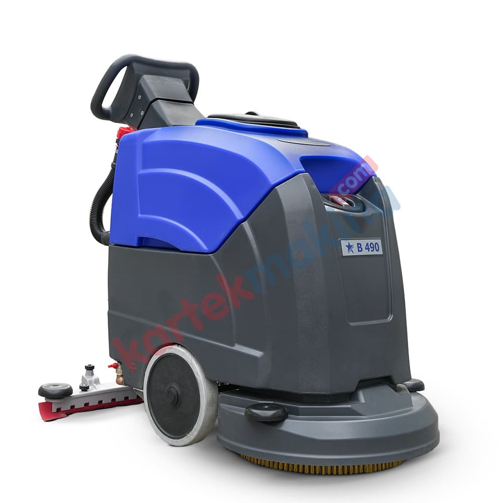 Akülü Zemin Temizleme Makinası Cleanvac B 490