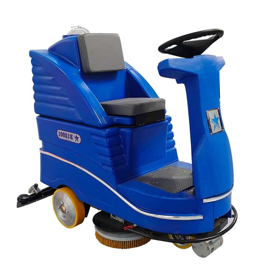 Binicili Akülü Yer Yıkama Makinesi Cleanvac B 12001
