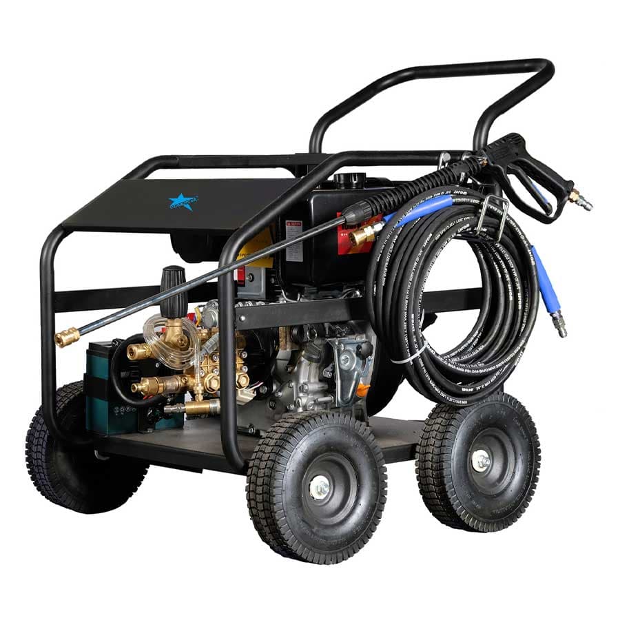 Dizel Yüksek Basınçlı Araç Yıkama Makinesi Cleanvac Sahra D 200