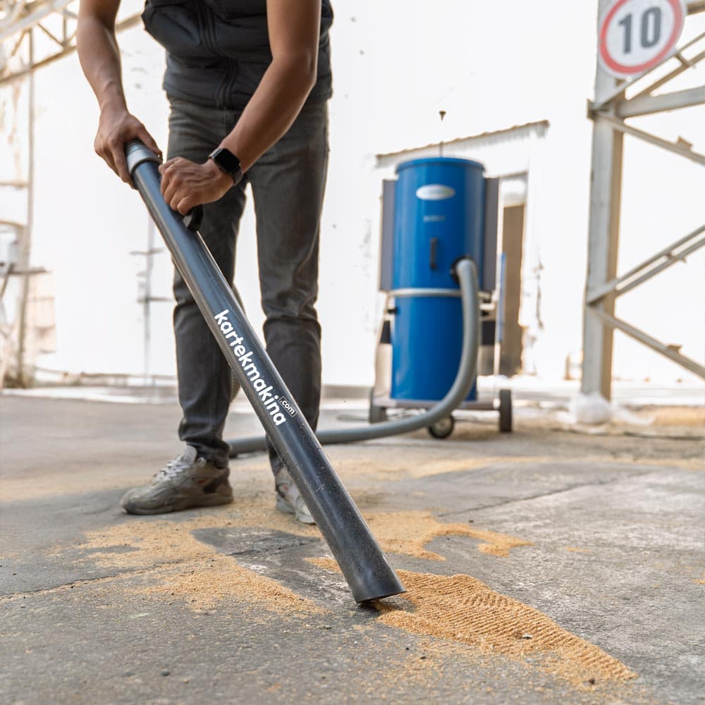 Endüstriyel Trifaze Vakum Makinasi Cleanvac AS 750