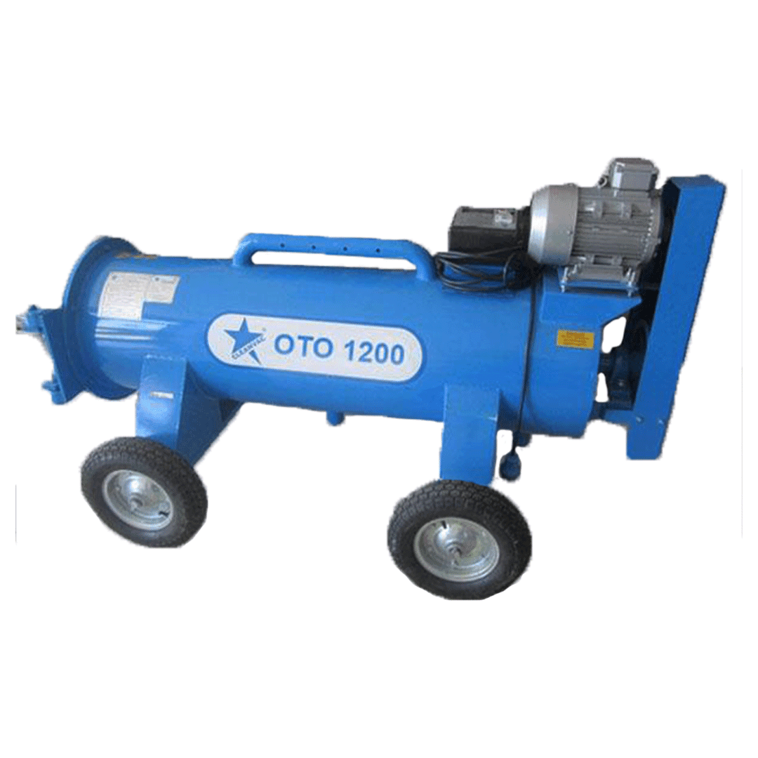 Tekerlekli Halı Yolluk Sıkma Makinesi Cleanvac OTO 1200